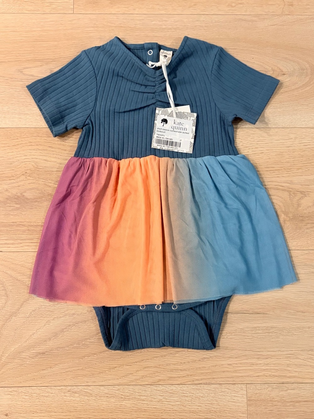 Kate Quinn Rainbow Ombre Play Dress